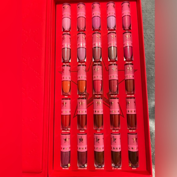 Brand New Jeffree Star Vault  “The Blood Sugar “ Liquid Lipstick set - Picture 1 of 5